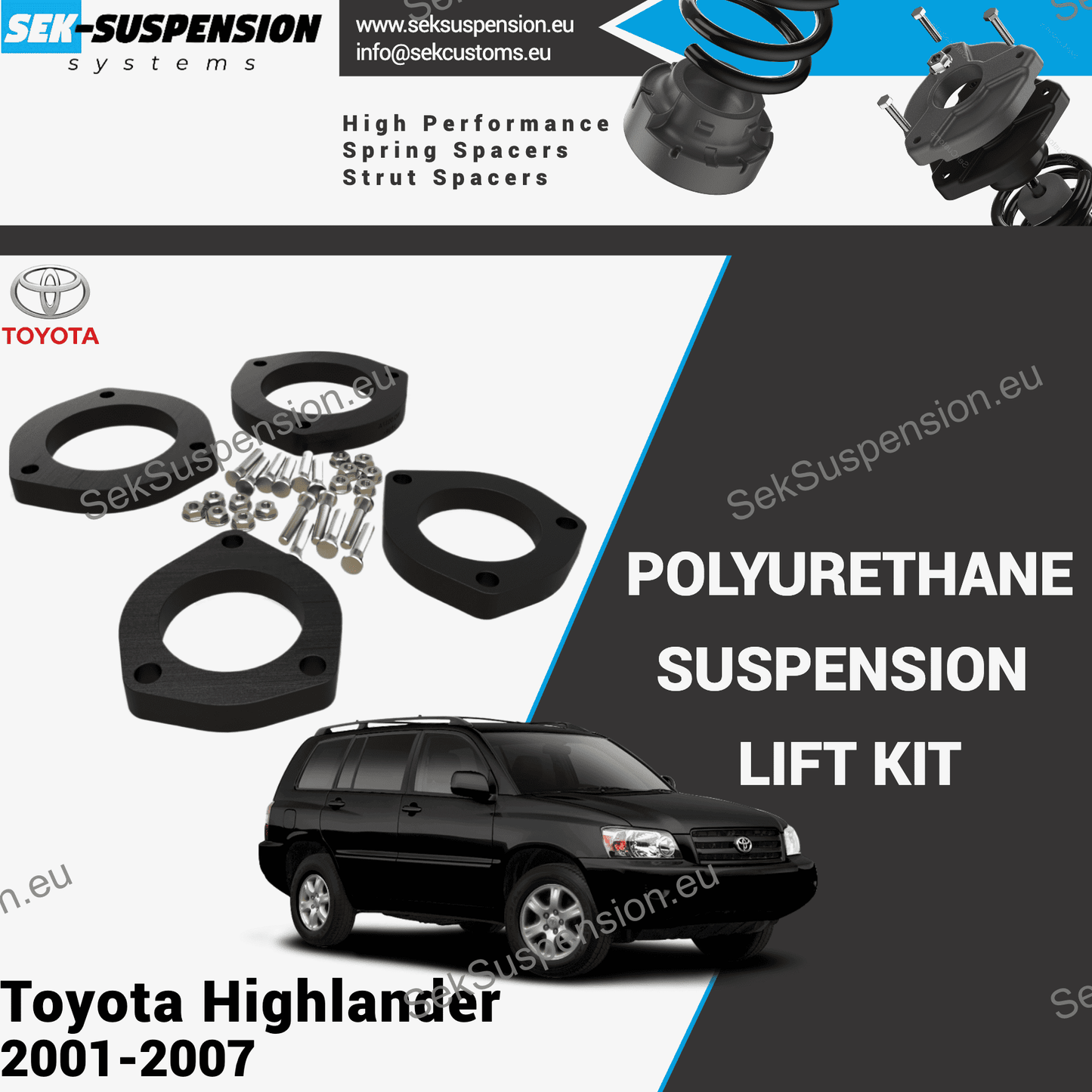 Toyota Highlander Lift Kit (1th gen.)