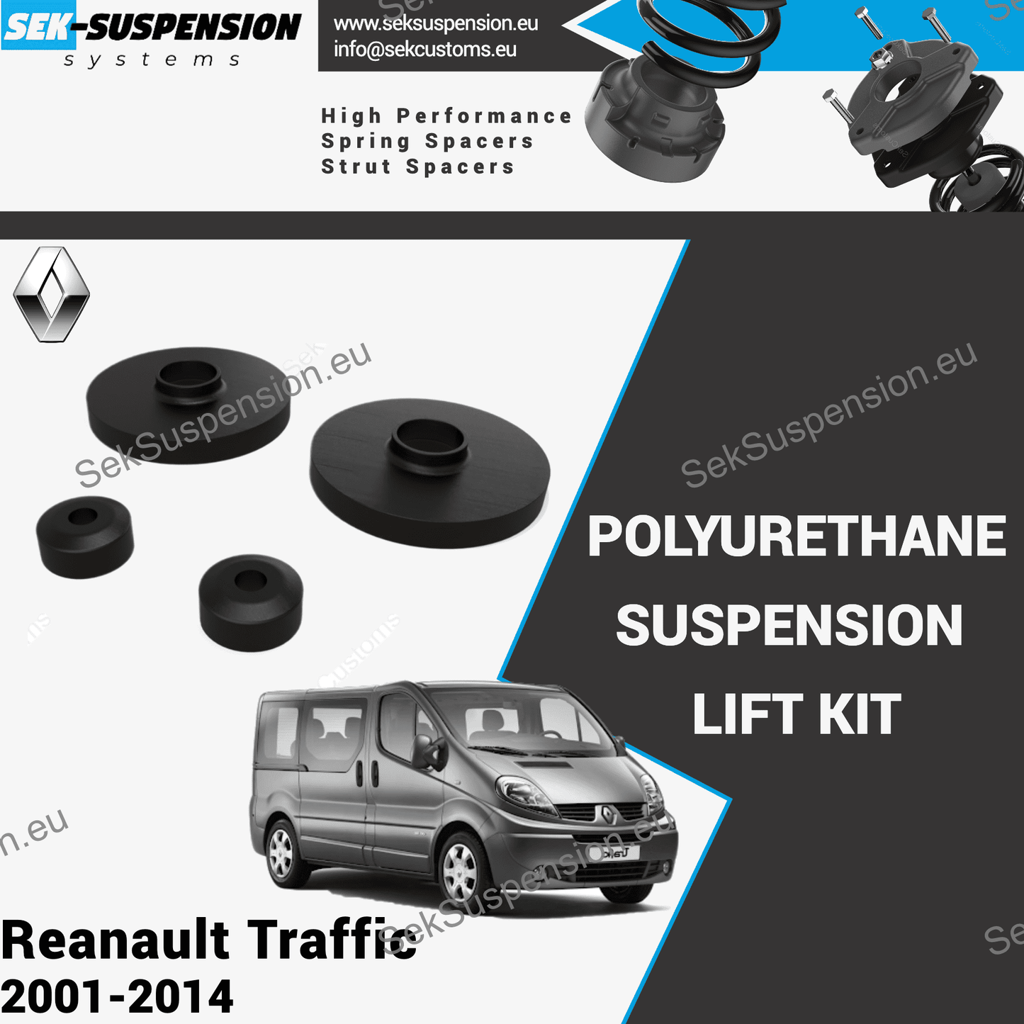 Reanault Traffic Lift Kit (2th gen.)